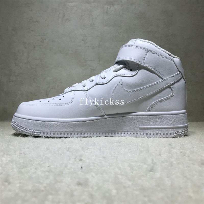 Nike Air Force 1 High Top Pure White